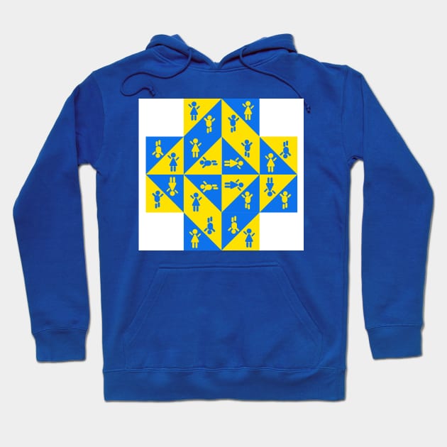 save Ukraine Hoodie by noke pattern